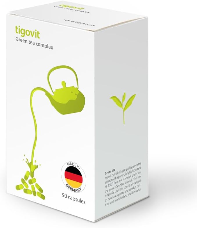 Tigovit Green Tea Complex Capsules Pack of 100 Capsules