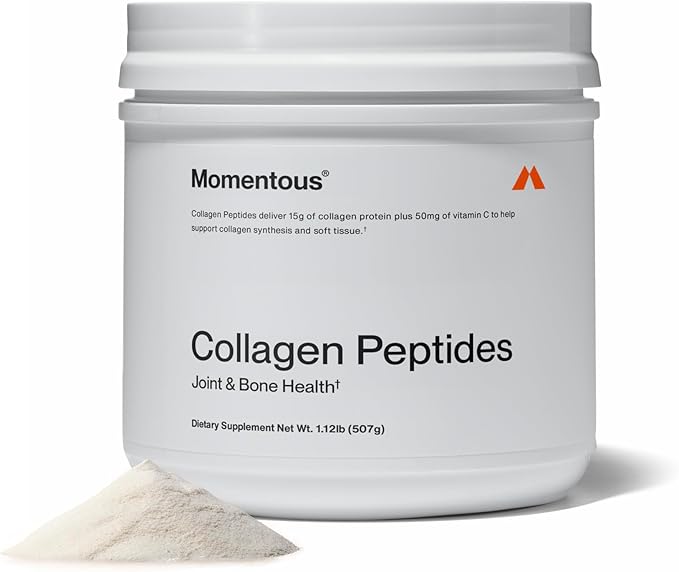 Momentous Grass Fed Collagen Peptides Powder