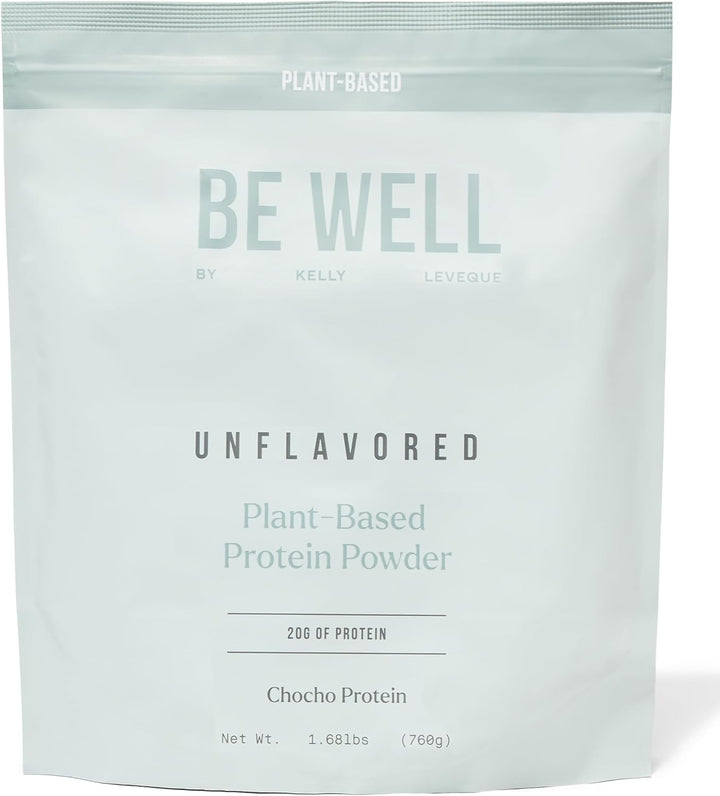 Be Well By Kelly Unflavored Plant-Based Protein Powder