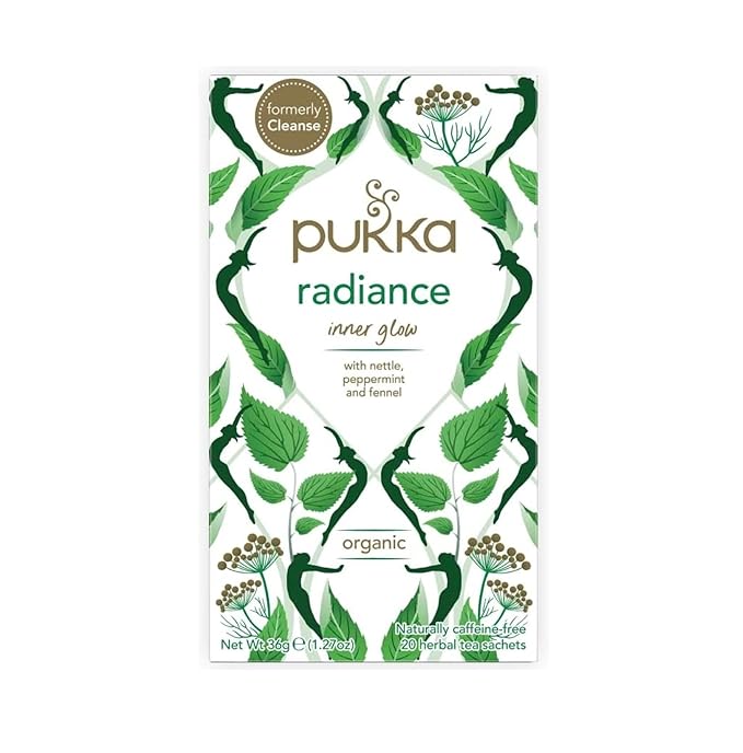 Pukka Radiance Organic Herbal Tea Cleanse 20 Tea Bags