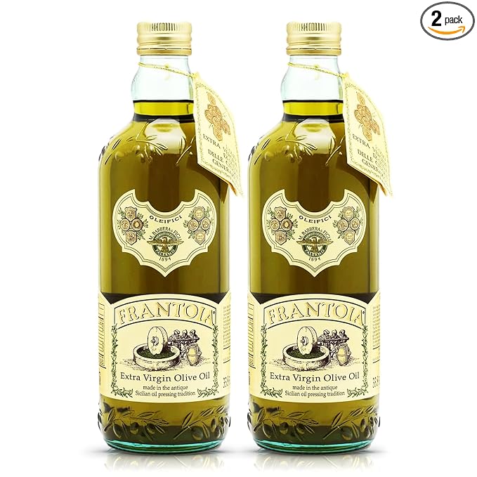 Frantoia Barbera Extra Virgin Olive Oil 1L – Unfiltered Sicilian EVOO