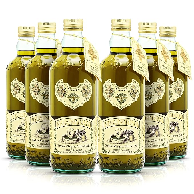 Frantoia Barbera Extra Virgin Olive Oil 1L – Unfiltered Sicilian EVOO