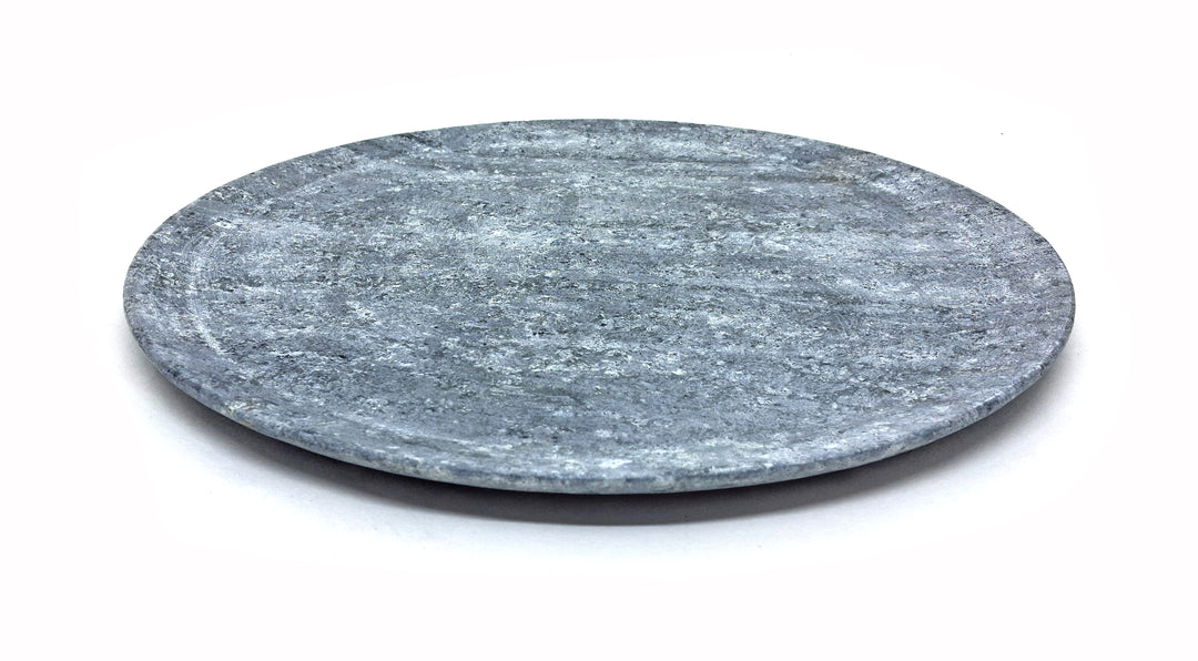 Cookstone Soapstone Salad Dish/Main Course Serving Dish 28 cm - Handmade , Non-stick