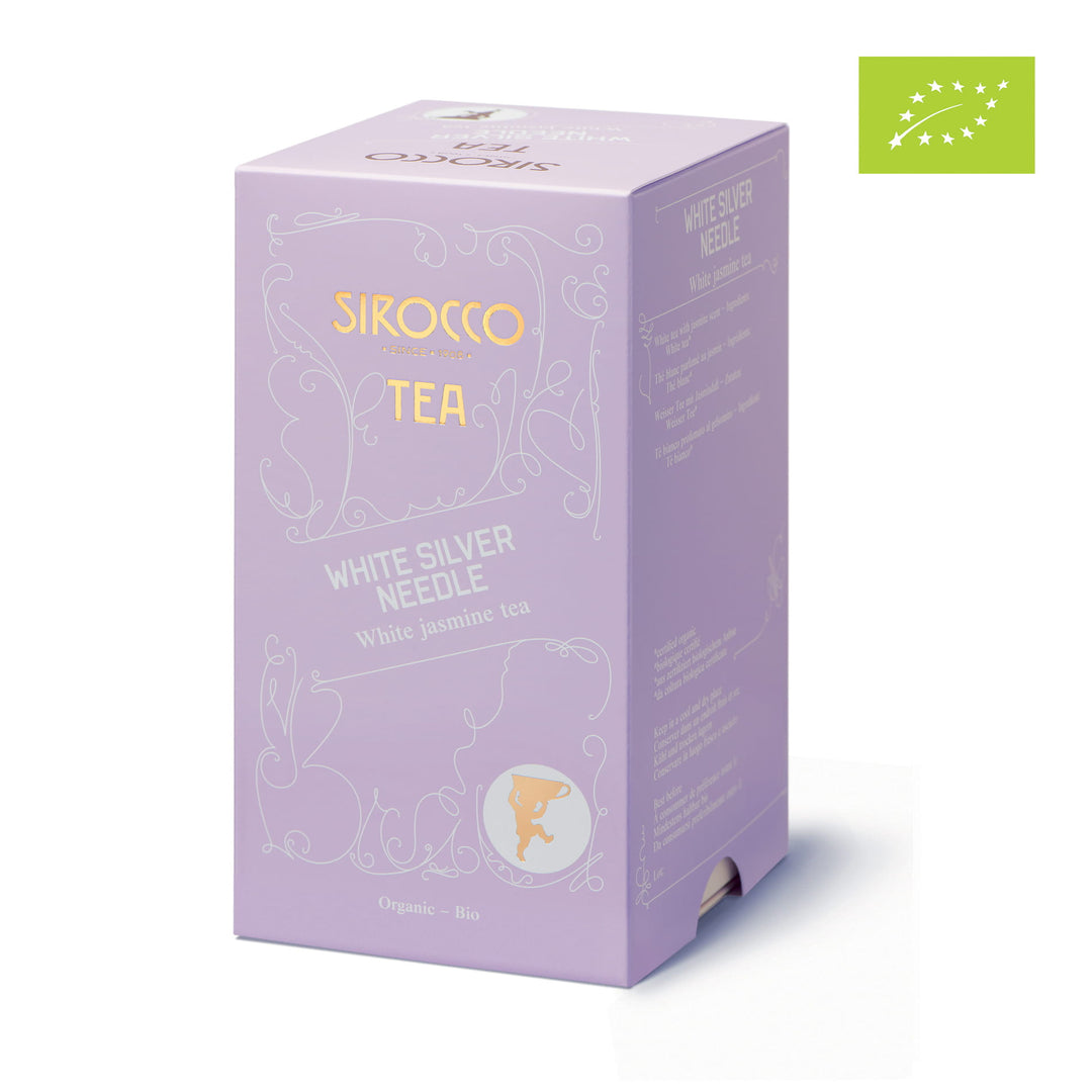 شاي سيروكو الفاخر – الإبرة الفضية البيضاء
