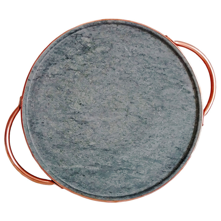 Cookstone Cuprum Line Soapstone Pizza Dish – Handmade , Non-Stick