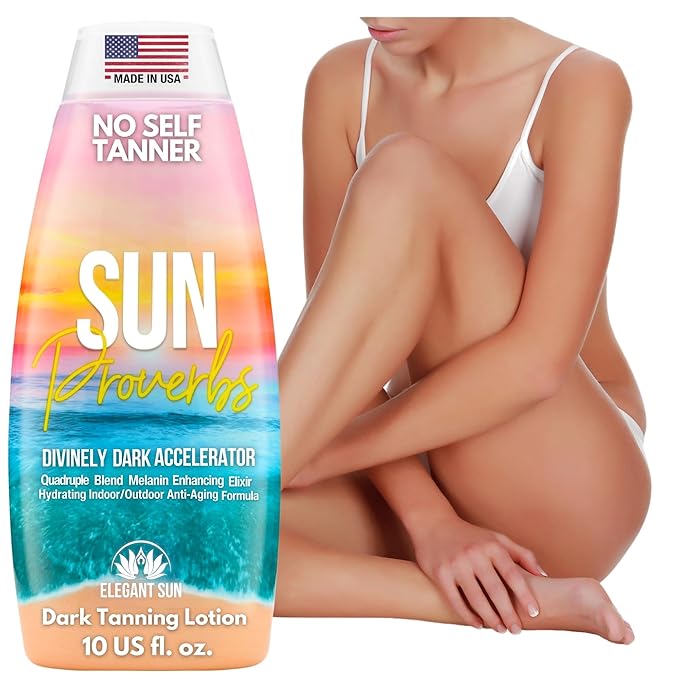 Sun Proverbs, Tanning Bed Lotion, Dark Tan Accelerator