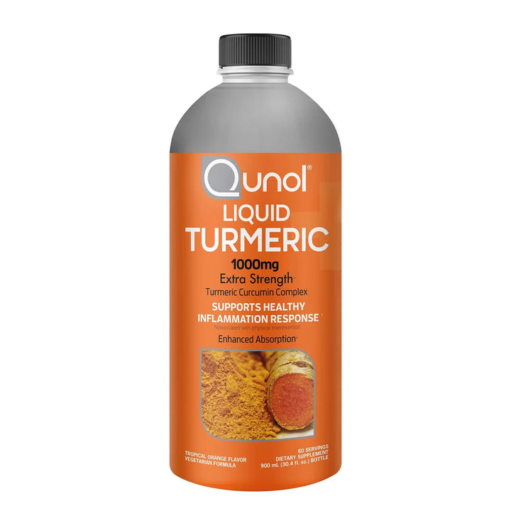 Qunol Liquid Turmeric 1000 mg with Black Pepper Extract – 30.4 fl oz (900 ml)
