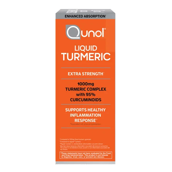 Qunol Liquid Turmeric 1000 mg with Black Pepper Extract – 30.4 fl oz (900 ml)