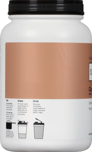 Soylent Complete Nutrition Protein Powder – Plant-Based Meal Replacement, 20g Protein, 36.8oz