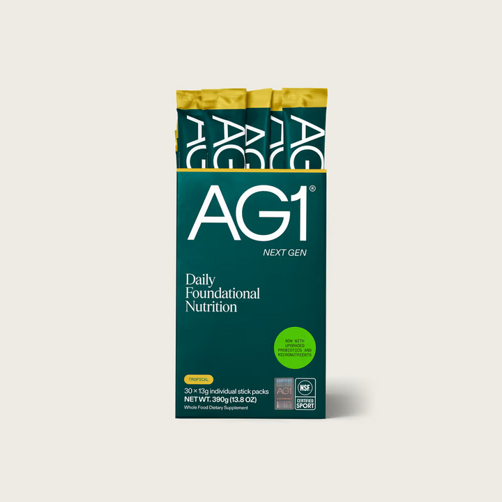 AG1 Daily Greens Powder – Ultimate Daily Whole Food Sourced All in One Greens Supplement Powder