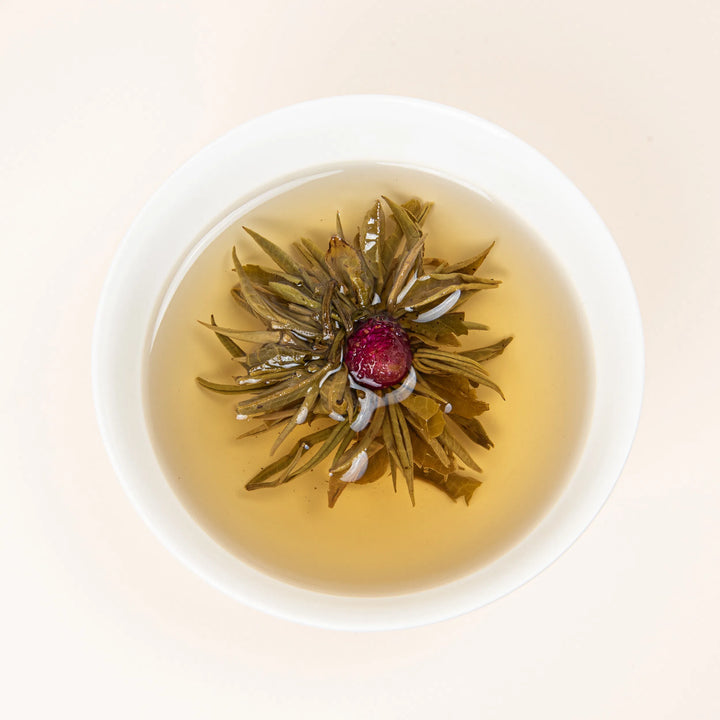 Jasmin Yu Long Tao Flowering Green Tea with Jasmine & Amaranth, Loose Leaf, 12 g