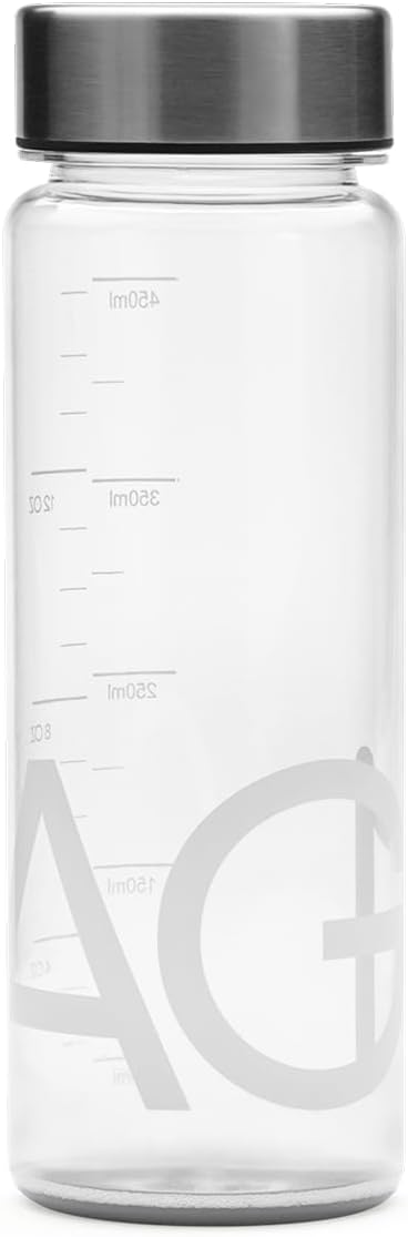 AG1 Shaker Bottle 16 oz | BPA-Free Leak-Resistant Shaker for Greens Powder