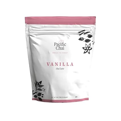 Pacific Chai Latte Powder Mix | Instant Hot, Iced or Blended Tea | 3 lb
