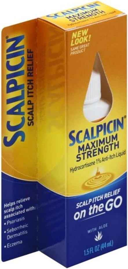 Scalpicin Maximum Strength Scalp Treatment Liquid -1.5fl oz
