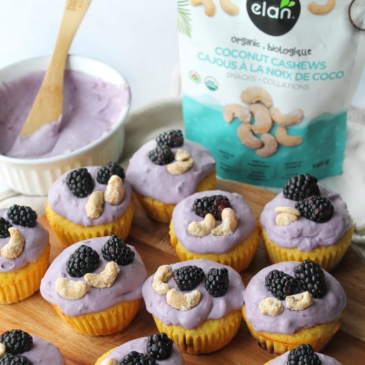 Elan Organic Coconut Cashews | Organic, Vegan, Gluten-Free Snack