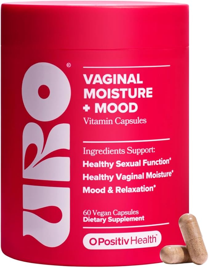 O Positiv URO Vaginal Moisture & Mood – Daily Support for Vaginal Moisture, Mood & Relaxation (30 Servings)
