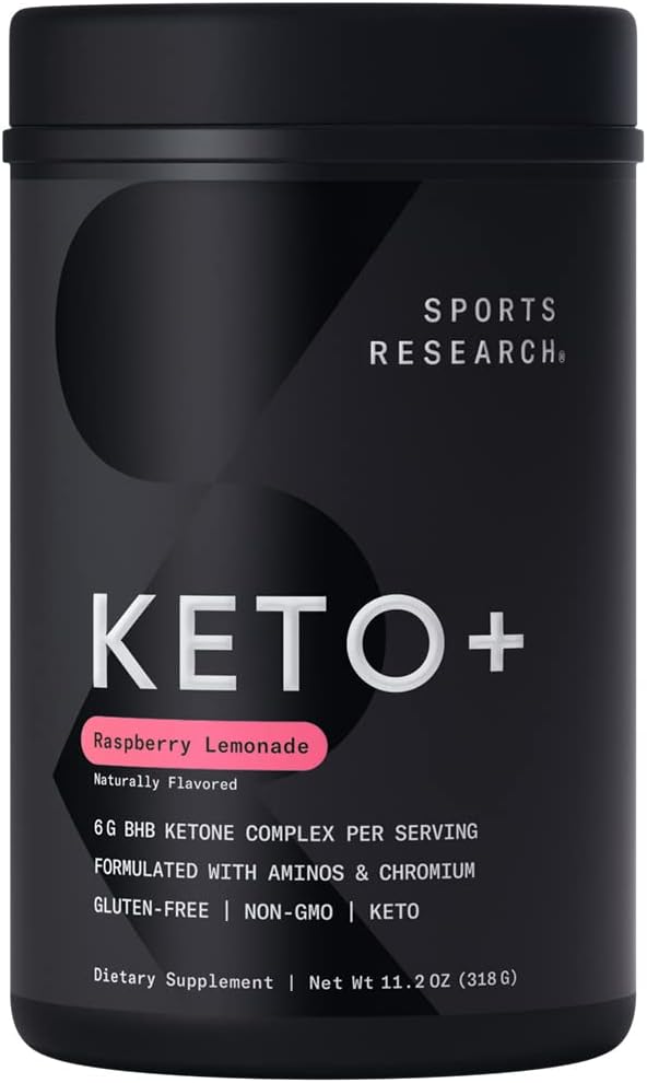 Sports Research Keto Plus Exogenous Ketones with goBHB - 30 Servings