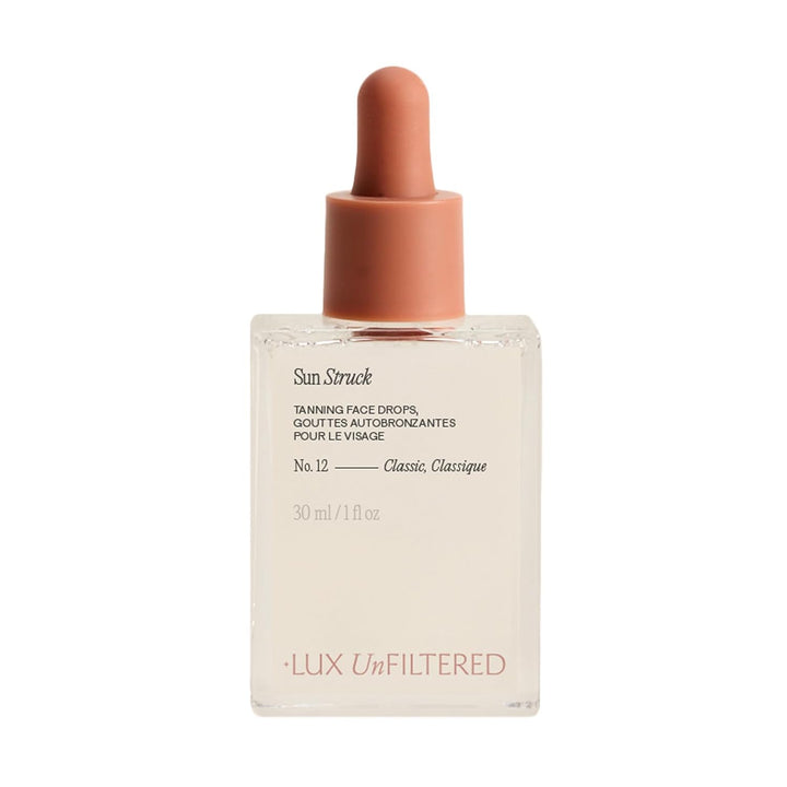+Lux Unfiltered N°12 Face Tanning Drops - Fragrance Free Bronzing Drops
