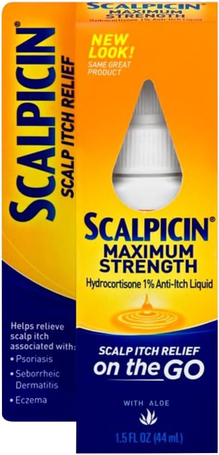 Scalpicin Maximum Strength Scalp Treatment Liquid -1.5fl oz