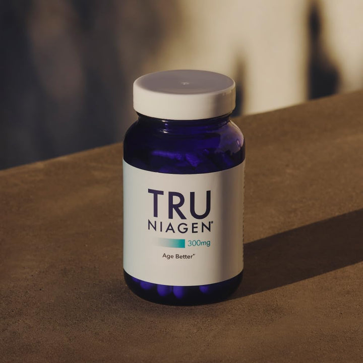 Tru Niagen Patented NAD+ Supplement Nicotinamide Riboside 300mg, 30 Servings