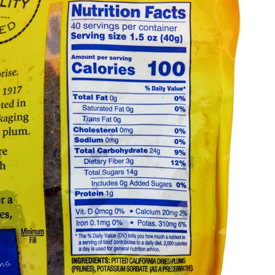 Kirkland Signature Sunsweet Whole Dried Plums 3.5 lb – California Prunes, High Fiber Healthy Snack