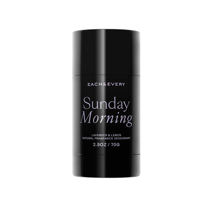 Each & Every Aluminum-Free Deodorant - Lavender & Lemon, 2.5 oz - Natural Fragrance for Sensitive Skin