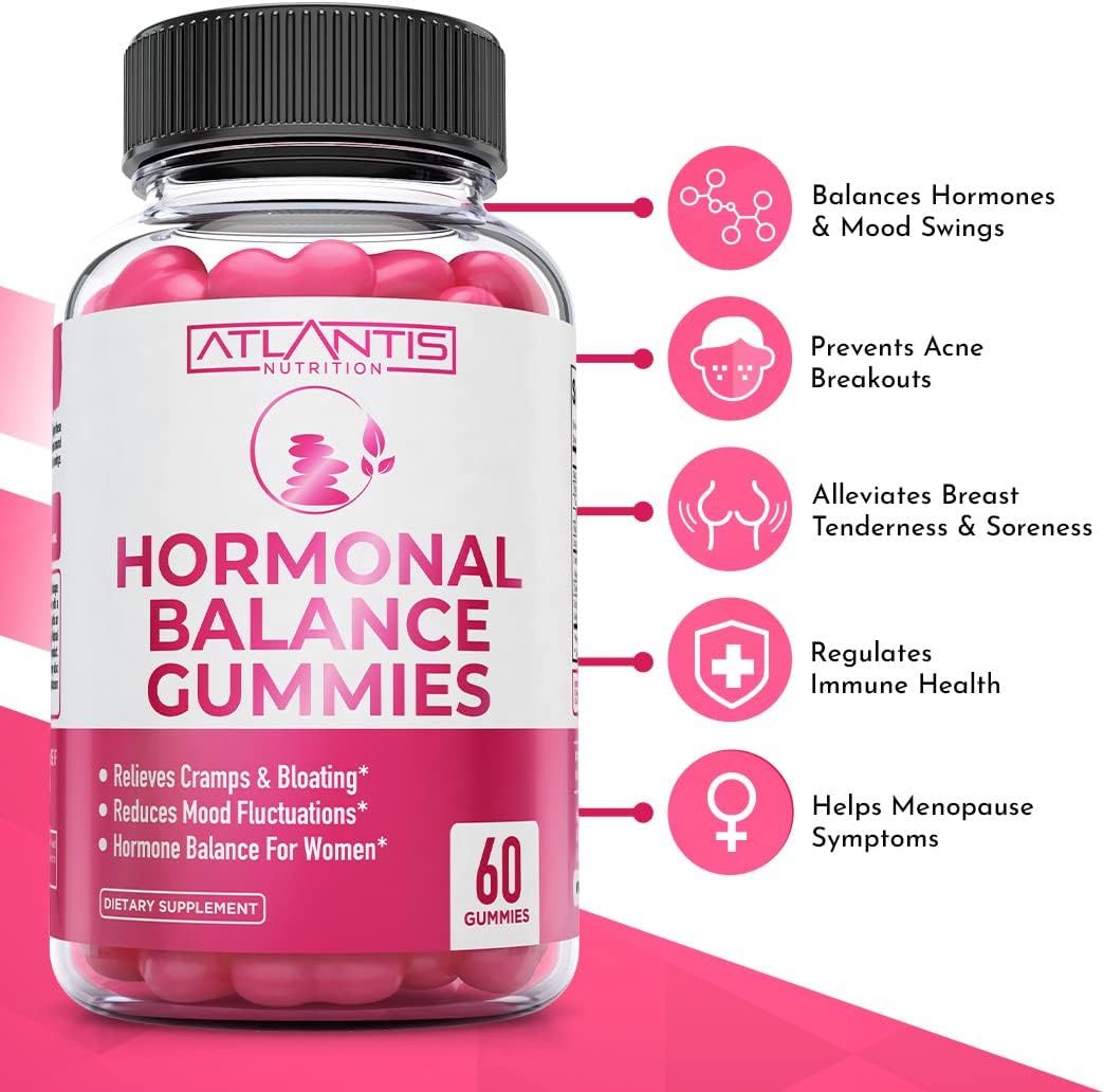 Atlantis Nutrition Hormonal Balance Gummies for Women
