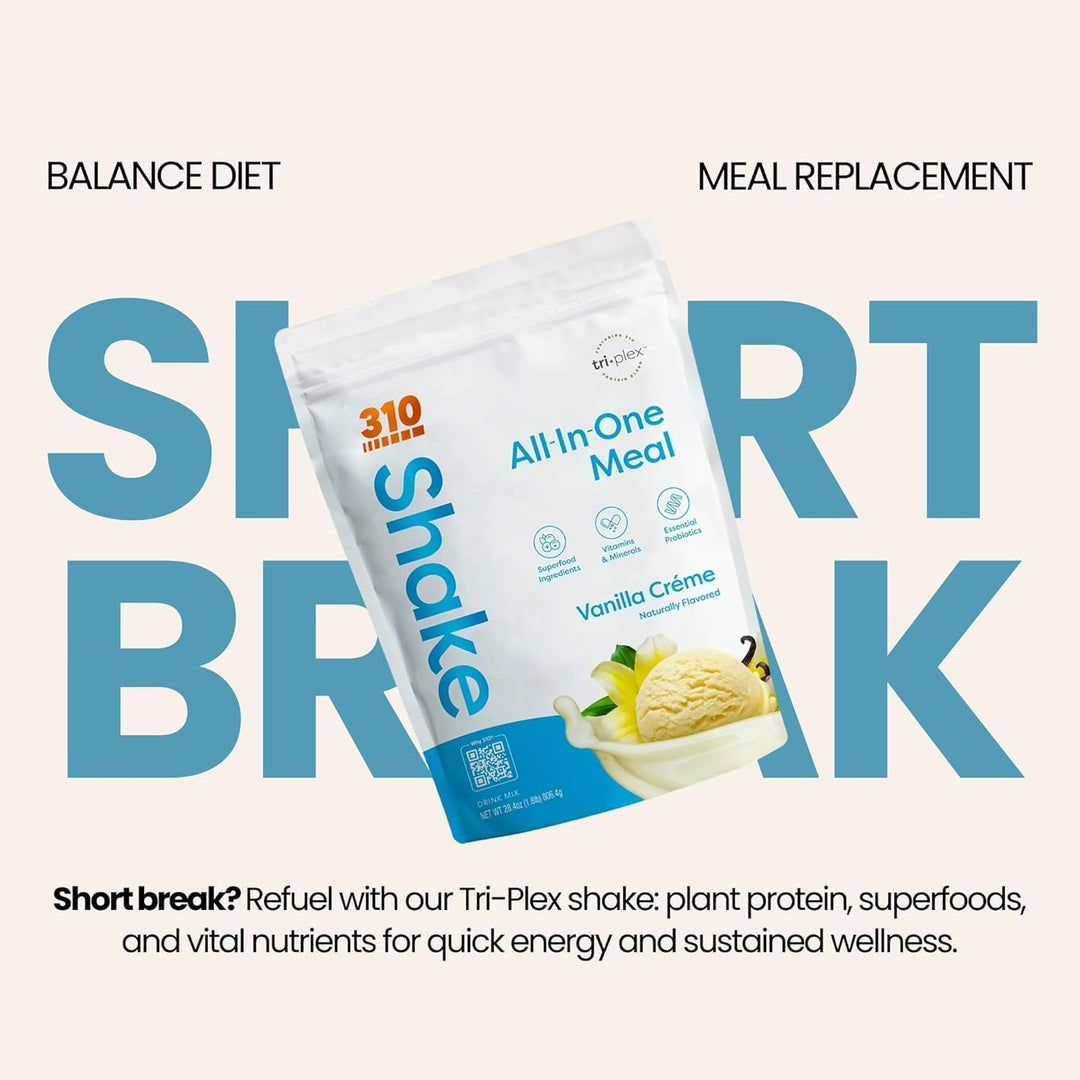 310 Nutrition All-In-One Vegan Meal Replacement Shake – High Protein, Low Carb, Keto & Paleo Friendly – Gluten-Free, Naturally Sweetened - 28 servings