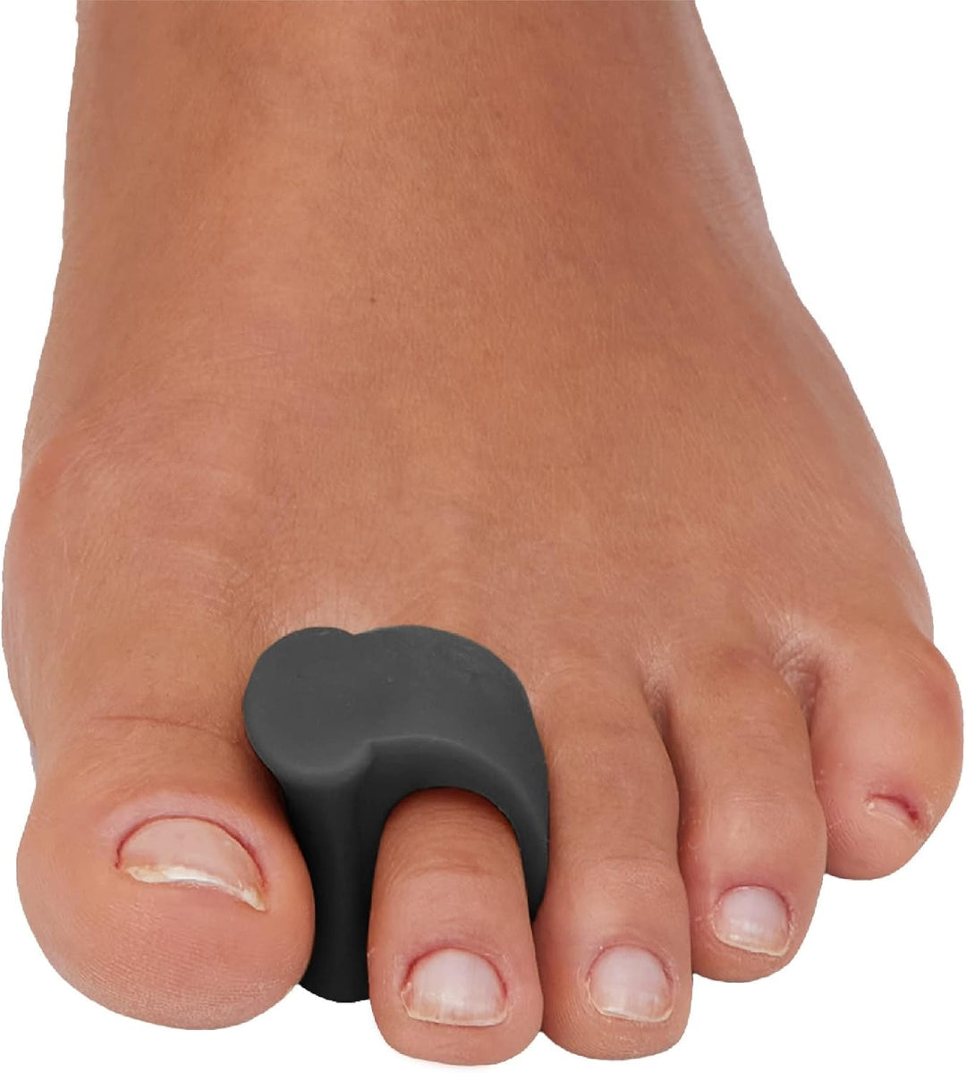 ZenToes Gel Toe Separators for Overlapping Toes & Bunions – Big Toe Alignment Corrector & Spacer – 4 Pack