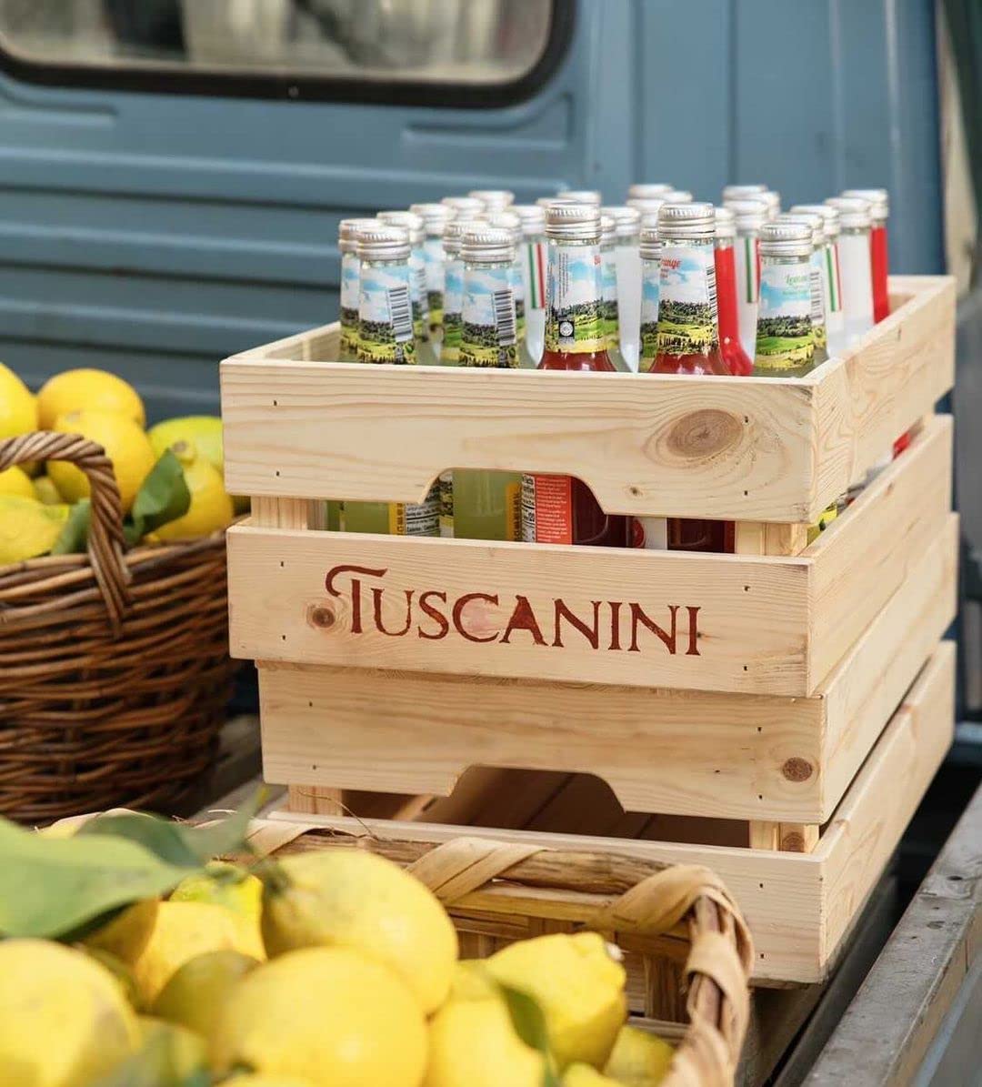 Tuscanini Organic Sparkling Lemonade Drink, 9.3 fl oz (6 Pack) – No Artificial Flavors, Glass Bottle, Product of Italy