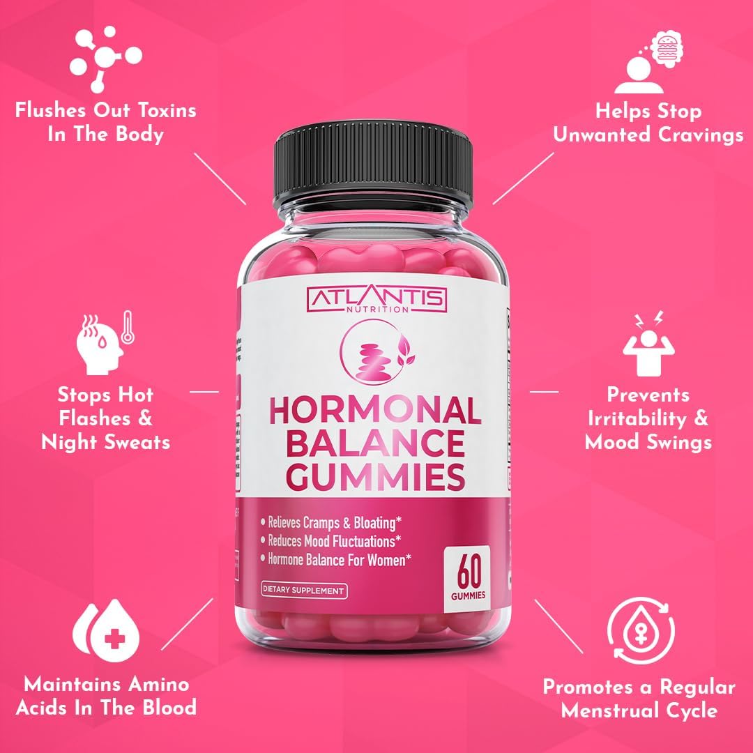Atlantis Nutrition Hormonal Balance Gummies for Women