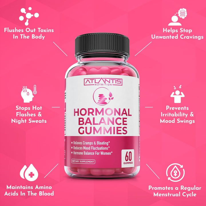 Atlantis Nutrition Hormonal Balance Gummies for Women