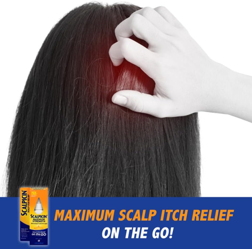 Scalpicin Maximum Strength Scalp Treatment Liquid -1.5fl oz