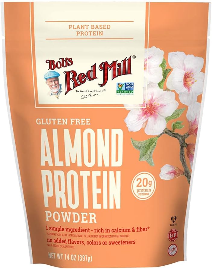Bob's Red Mill Gluten Free Almond Protein Powder, Flavor: Almond, 14 oz