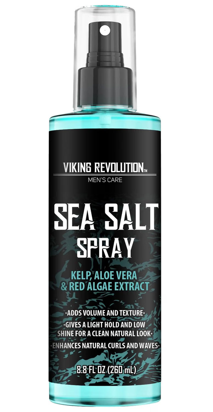 Viking Revolution Men's Sea Salt Hair Texturizing Spray (250ml)