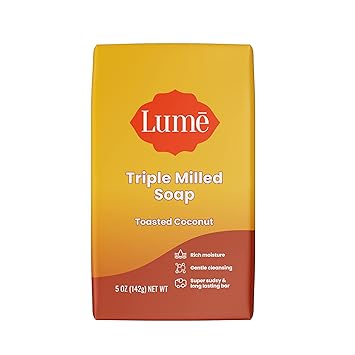 Lume Triple Milled Bar Soap, 5oz – Gentle Moisturizing Cleanser