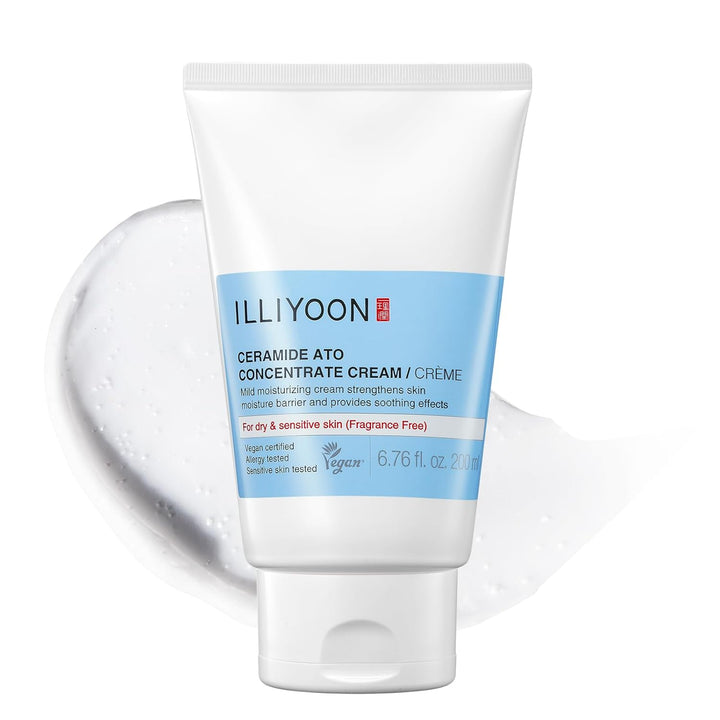 Illiyoon Ceramide Ato Concentrate Cream - Face & Body Moisturizer - 200ml - 6.76 fl.oz.