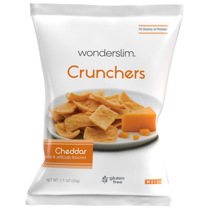 WonderSlim Protein Snack Chips – Cheddar