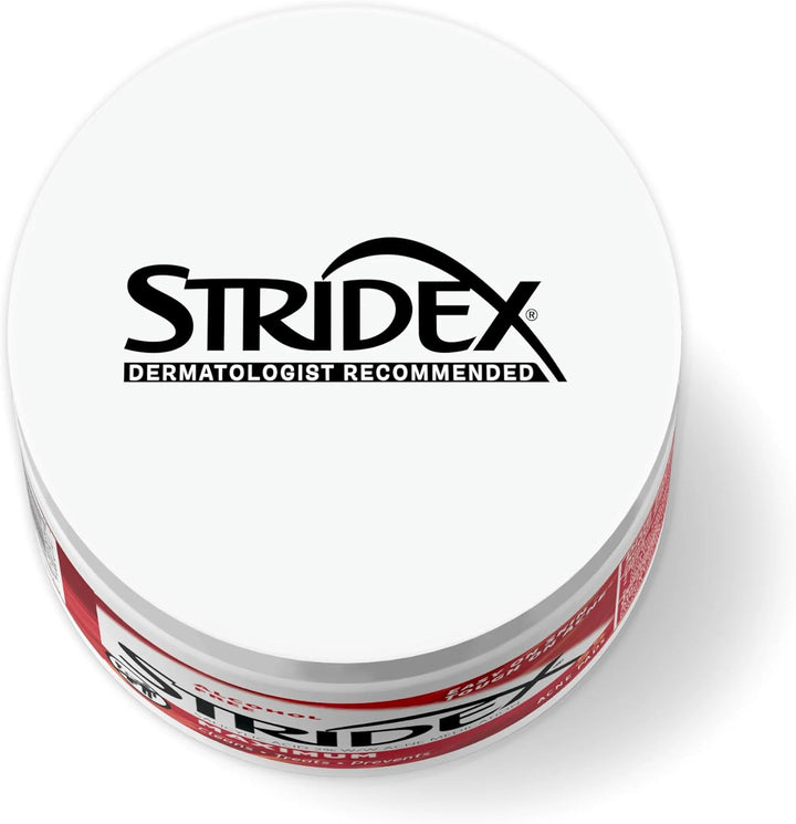 Stridex Acne Pads, Maximum Strength, 55 Count – Alcohol-Free Face Cleansing Pads