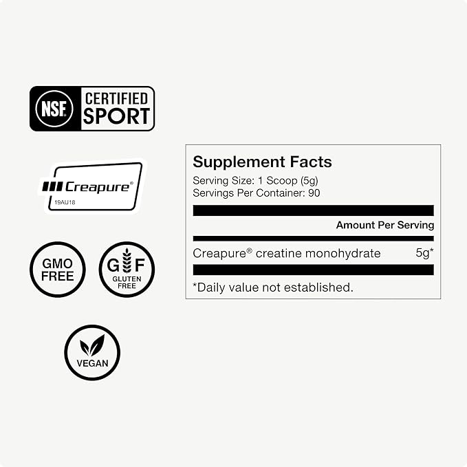 Momentous Creatine Monohydrate Powder