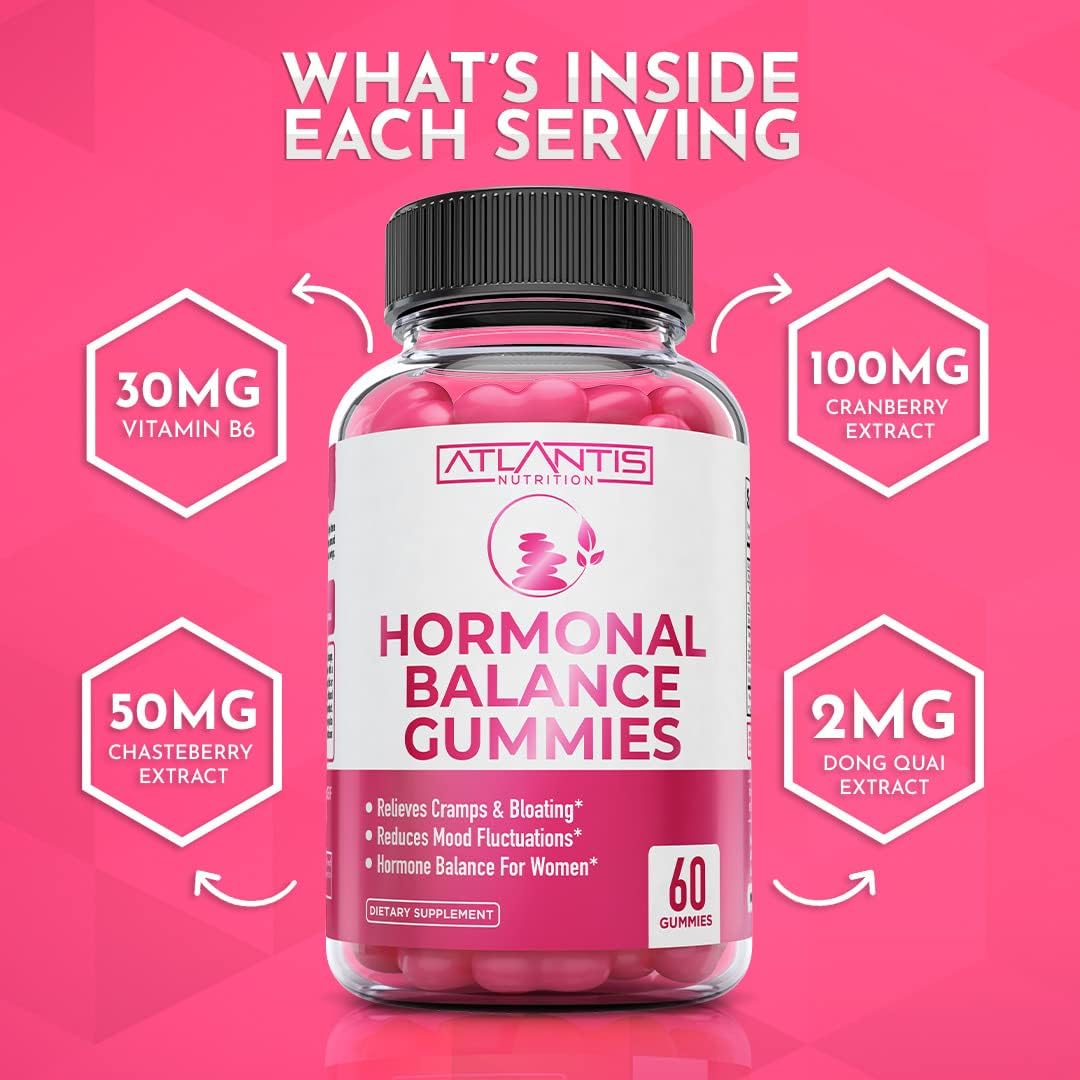 Atlantis Nutrition Hormonal Balance Gummies for Women