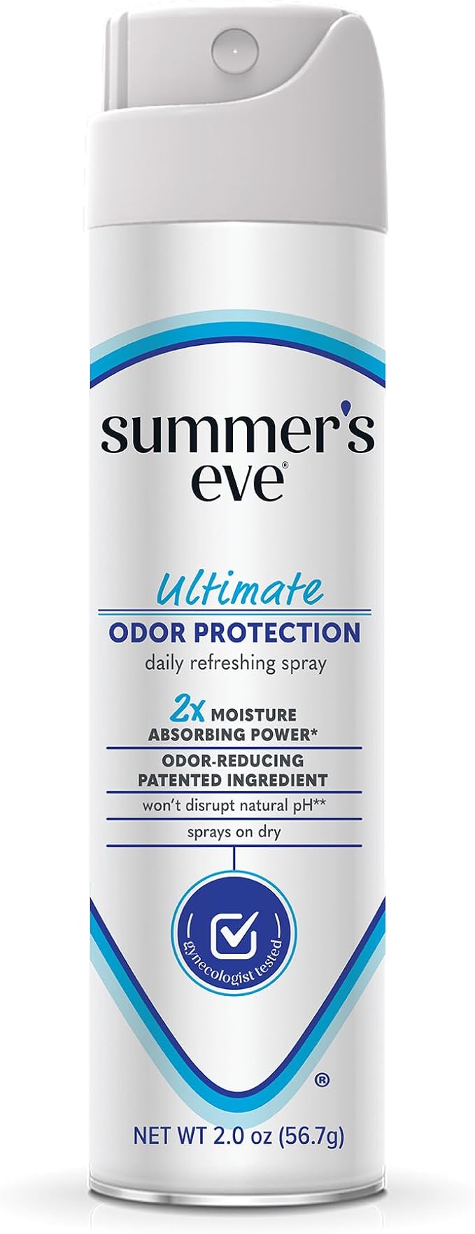 Summer's Eve Ultimate Odor Control Daily Personal Care Spray - Talc-Free, 2 oz