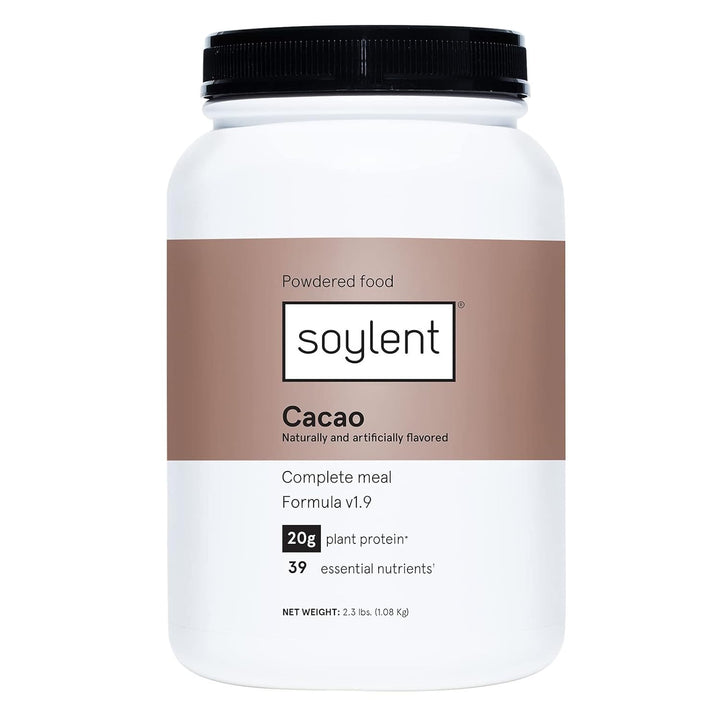 Soylent Complete Nutrition Protein Powder – Plant-Based Meal Replacement, 20g Protein, 36.8oz