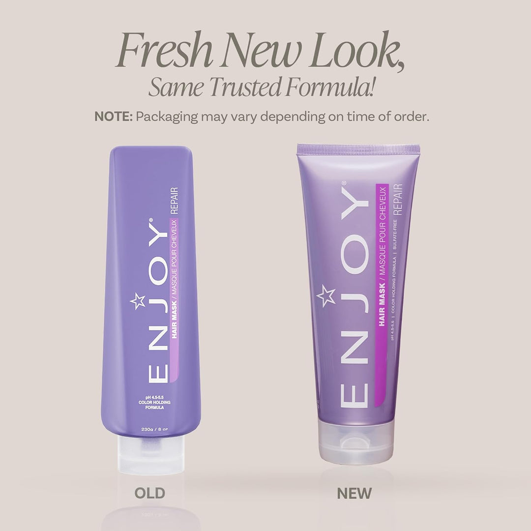 ENJOY Hair Mask 230g – Deep Moisturizing & Repair Treatment for Dry, Damaged Hair | Sulfate-Free & Color Safe