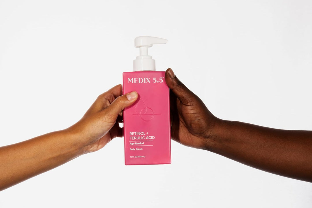 Medix 5.5 Retinol Body Lotion - Anti-Aging & Firming Crepey Skin Treatment (15 oz)