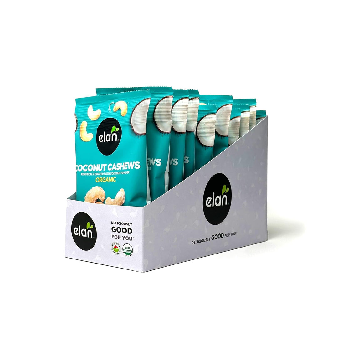 Elan Organic Coconut Cashews | Organic, Vegan, Gluten-Free Snack