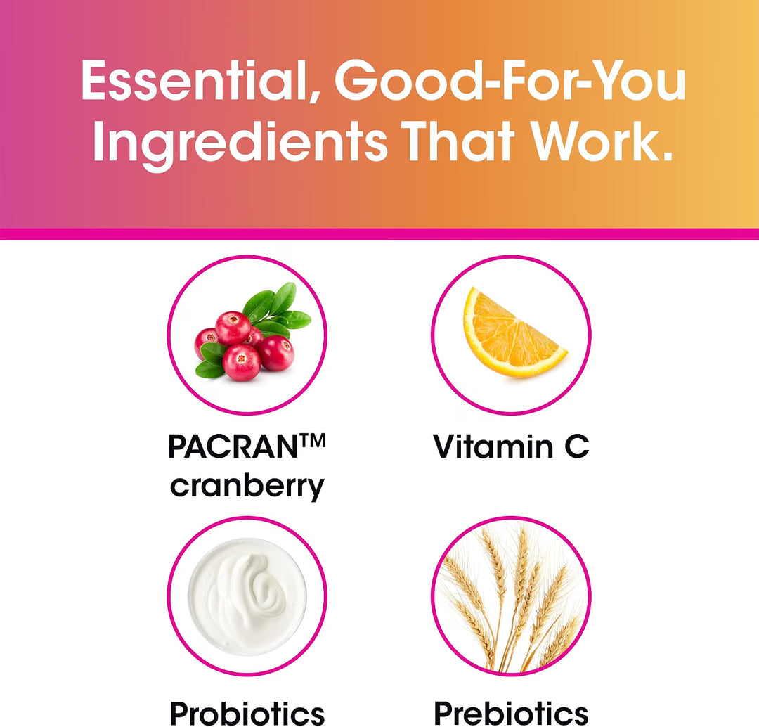 vH essentials Probiotics with Prebiotics & Cranberry Supplement (60 Capsules)