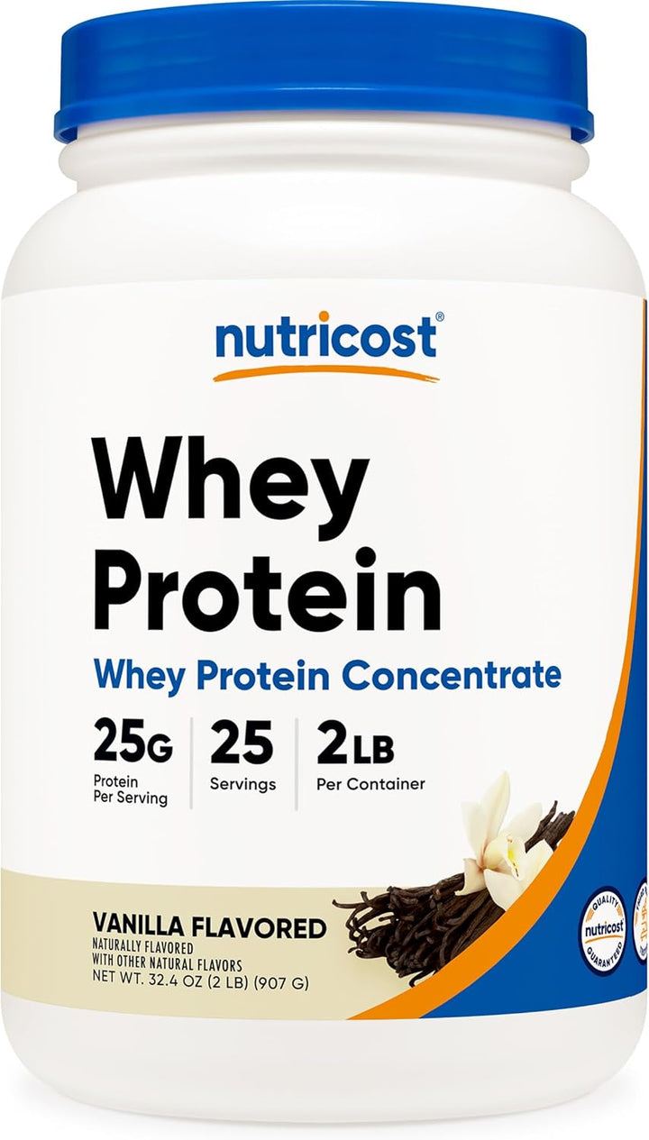 Nutricost Whey Protein Isolate, 2 lb, 25 Servings