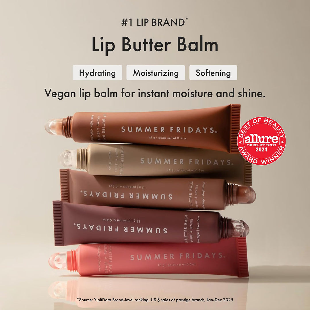 Summer Fridays Lip Butter Balm - Pink Sugar (15ml)