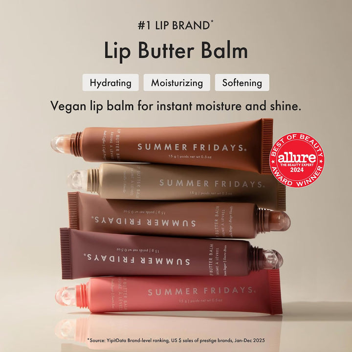 Summer Fridays Lip Butter Balm - Pink Sugar (15ml)